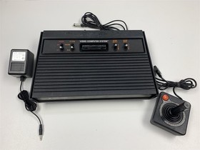 Atari 2600 Vader Black Console Bundle - Cleaned, Tested, Works Great!