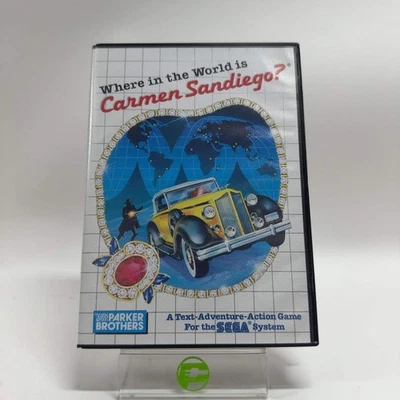 Where in the World is Carmen Sandiego (Sega Master System, 1988) - Image 1 of 4