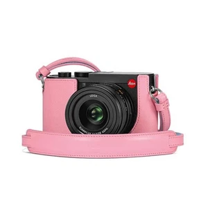 Real Leather Camera Bag Protect Case Cover Shoulder Belt Strap For Leica Q2 Q2M - Picture 1 of 18