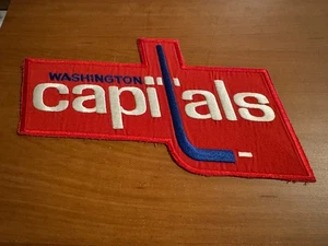 Vintage Washington Capitals NHL Logo Jacket/Sweater Patch, 12” - Picture 1 of 1