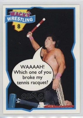 Topps Wacky Wrestling 1993 Tito Santana #8 Salón de la fama Foto 1 de 2