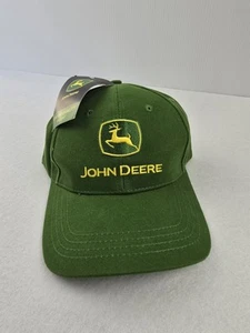 John Deere Hat Adjustable New With Tags USA Cary Francis Group Baseball Green - Picture 1 of 4