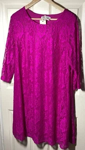 Pink Lace Dress By Capsule. Size 20. New With Tags - Picture 1 of 7
