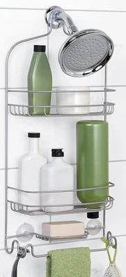 Carrito de ducha Zenna Home - níquel satinado Foto 1 de 4