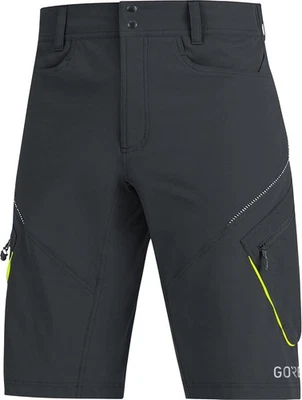 Pantalones Cortos de Trail MTB para Hombre Negros Transpirables Bicicleta Bolsillos con Cremallera Talla L 34 cm Foto 1 de 4