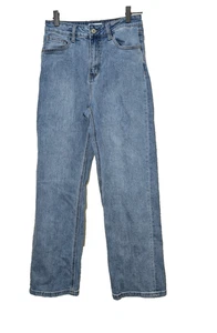 Oraije Paris Jeans EU M 38 = US 27-28 Denim Blau Straight Leg Atmungsaktiv Freizeit - Bild 1 von 10