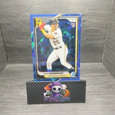 2024 Bowman Chrome Sapphire Edition - Endy Rodriguez #97 (RC) Pirates - Image 1 of 2