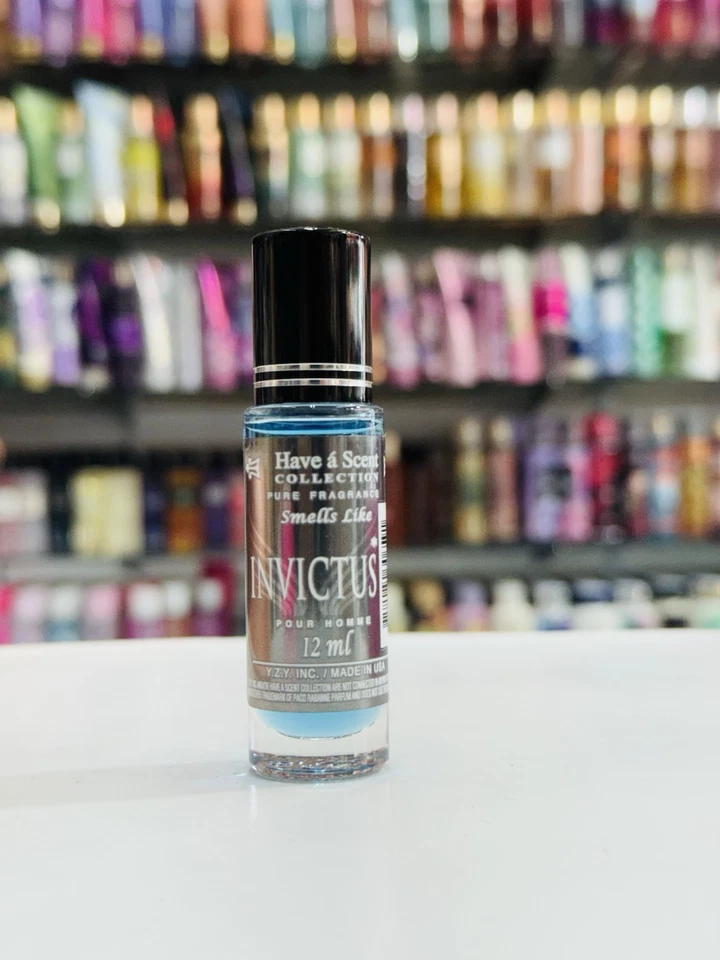 Óleo Corporal Invictus Masculino Roll On da YZY Perfume 12 ml - Imagem 1 de 1