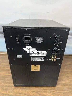 Subwoofer Totem Acoustic Thunder como está solo para piezas o reparación Foto 1 de 4