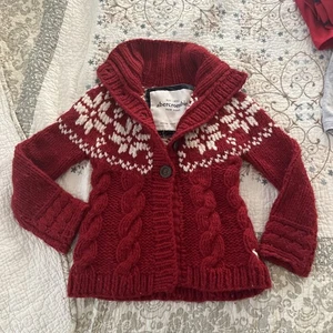 Vintage Abercrombie Kids Size Med Chunky Knot Sweater Girls EUC - Picture 1 of 8