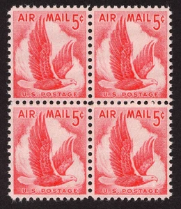 Scott #c50 Eagle in Flight Block of 4 Stamps - MNH - Picture 1 of 1