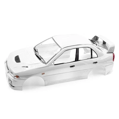 Yeah Racing 1/10 Mitsubishi Lancer EVO IV Sedan White Painted Body #YABY-0003 - Image 1 of 4
