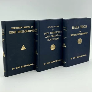 14 Lessons & Advanced Course in Yogi Philosophy / Raja Yoga - Yogi Ramacharaka - Picture 1 of 15