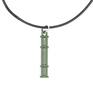 Demon Slayer - Nezuko Kamado's Bamboo 1.5" Necklace NEW Kimetsu no Yaiba Pendant - Picture 1 of 2