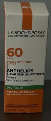 La Roche Posay Anthelios Clear Skin Dry Touch SPF 60 Sunscreen Exp 07/27 1.7 Oz - Image 1 of 2