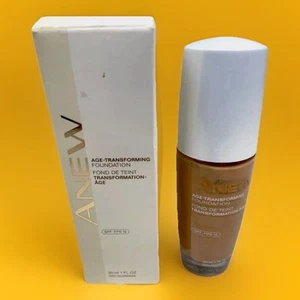Avon ANEW Age Transforming Foundation Medium Beige - 1 fl oz SPF 15 New - Picture 1 of 8