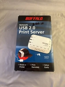 Buffalo Network LPV3-U2 USB 2.0 Print Server New in box - Picture 1 of 6