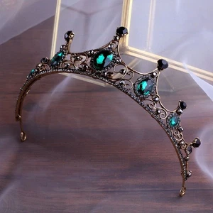 Jewelry Princess Crystal Headband Diadem Hair Crown Headwear Bridal Tiara - Picture 1 of 12