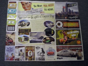 Póster/mapa plegable doble cara de Mafia II NUEVO Mafia 2 - Imagen 1 de 5
