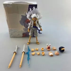 6" New Anime One Piece Sun God Nika Luffy 5th Gear Action Figure in Box Toy Gift - Picture 1 of 8