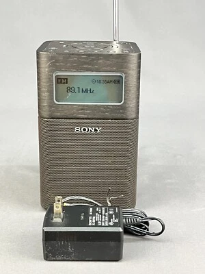 Sony SRF-V1BT Portable Clock Radio with Bluetooth FM/AM/Wide FM; Super Clean - Image 1 of 4