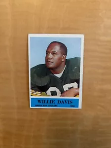 1964 PHILADELPHIA FOOTBALL #72 WILLIE DAVIS ROOKIE!! $1 SHIPPING!! - Picture 1 of 2