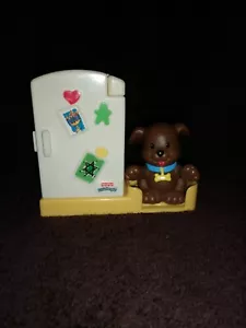 Fisher Price Little People CHANUKKA WEIHNACHTEN URLAUB KÜHLSCHRANK HUNDE WELPENBETT - Bild 1 von 8