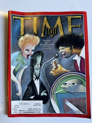 Time 100 Years Magazine Artists And Most Influential People 1998 Vintage - Image 1 of 2