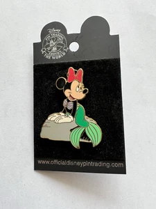 Pin Disney Minnie Mouse Princesa Serie Sirenita Ariel NUEVO EN TARJETA EN MUY BUEN ESTADO - Imagen 1 de 1