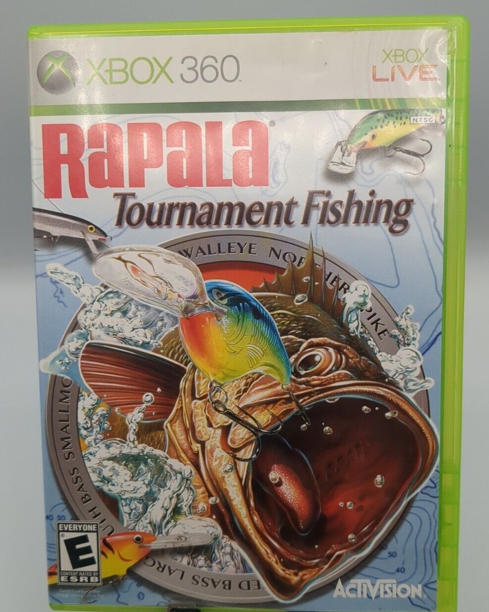 Rapala Trophies: Pro Tournament Fishing (Microsoft Xbox 360, 2006) - CIB