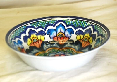 Меламин суп хлопья чаша разноцветный цветочный пластик - Изображение 1 из 4