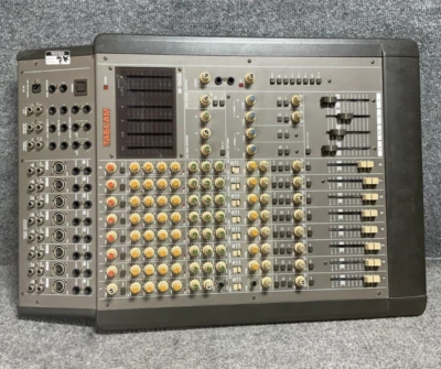 Микшер профессиональный аудио Tascam 🎚️ M-1508 8-канальный 4-шина монтируемый в стойку аналоговый - Изображение 1 из 4