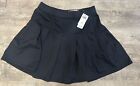 New Hollister Skirt Womens Size Small Black Mini Twirl Short NWT