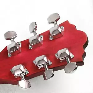 Nuovo Accordatore Chitarra Picchetti Accordatori Tasti String Machine Testine per Fender Parts 3R+3L - Foto 1 di 10