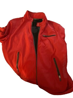 Bobby Jones - Waterproof Zip-Up Golf Jacket Outerwear - RED - Image 1 of 4