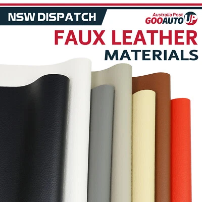 Marine Vinyl Faux Leather Upholstery Fabric Remedy Auto Seat Furniture DIY Craft - image 1 of 4