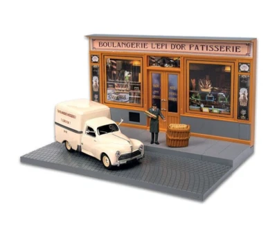 ALTAYA VEHICULE UTILITAIRE 1/43  - PEUGEOT 203 FOURGONNETTE TÔLÉE DU BOULANGER - Photo 1/2