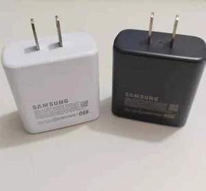 Samsung 45W Type USB C Super Fast Wall Charger+Cable For Samsung Galaxy S24 S23 - Picture 1 of 17