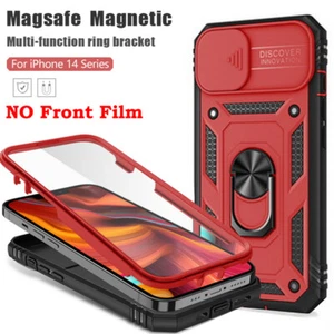 Outdoor Panzer Hülle Für iPhone 16 15 14 13 Pro Max 12 XR Magnetic Ständer Cover - Bild 1 von 20