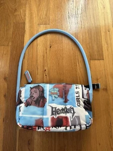 Bolso acolchado Heaven By Marc Jacobs azul con estampado facial de niña - Imagen 1 de 13