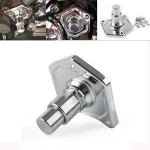 Chrome Solenoid Cover Push Button Starter For Harley Heritage Springer/Softail - Foto 1 di 6