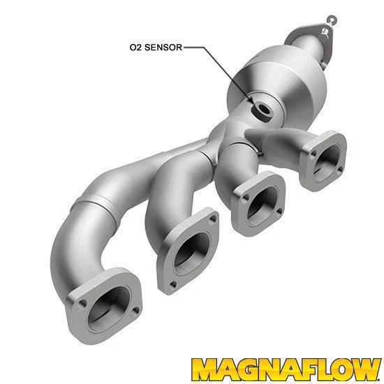 2006-2010 BMW 4.8 750Li 750i коллектор Magnaflow прямой посадки каталитический конвертер - Изображение 1 из 1