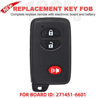 Mando a distancia apto para Toyota RAV4 2012 Land Cruiser 2013 2014 HYQ14AEM - 6601 Foto 1 de 4