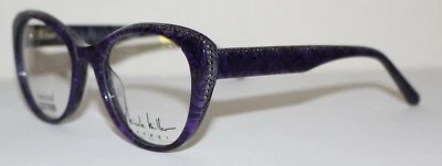 NICOLE MILLER BRITTANY 02 PÚRPURA Nuevo Marco Óptico de Diseñador para Mujer Foto 1 de 2