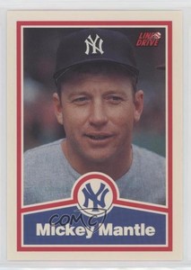 1991 Line Drive Mickey Mantle Mickey Mantle #5 HOF