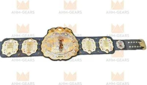 Nuevo CINTURÓN CAMPEONATO DE LUCHA LIBRE IWGP Tres Abogados 4MM PLACAS DE ESPESOR - Imagen 1 de 3