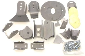 Iron Rock Off Road TJ Ford 8.8 Axle Swap Bracket Kit (Spring pad offset: O.E.M. - Foto 1 di 1