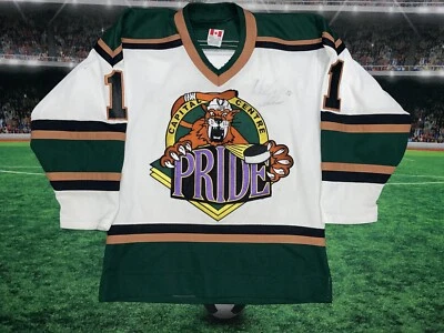 Хоккейная футболка с вышивкой Capital Centre Pride молодежная размер L/XL бывшая в употреблении - Изображение 1 из 4