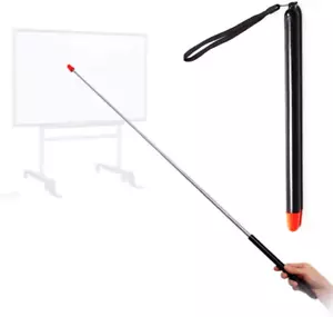 Telescopic Teaching Pointer Stick, 47.2 Inch Retractable Handheld Pointer - Picture 1 of 12