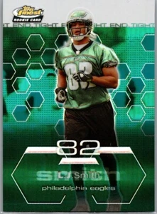 2003 Topps Finest Refractor RC /199 L.J. Smith Eagles - Picture 1 of 2